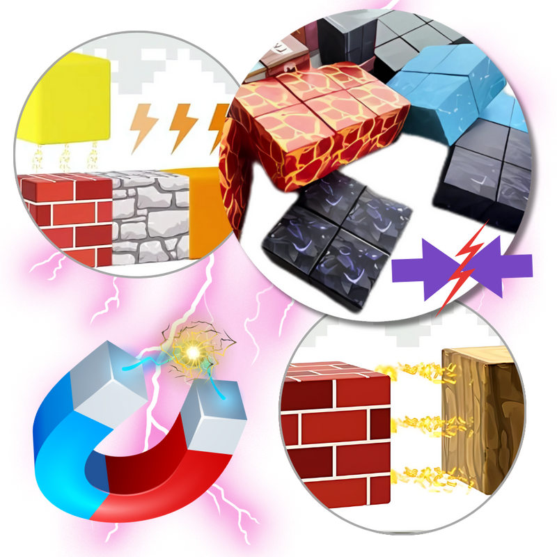 Blocs magnétiques Minecraft