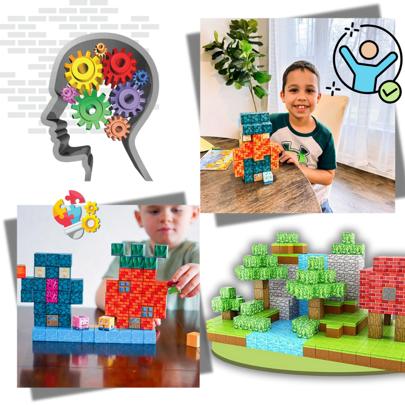 Blocs magnétiques Minecraft