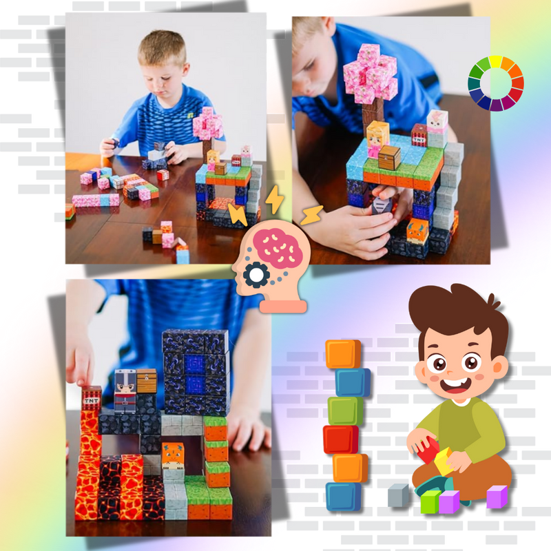 Blocs magnétiques Minecraft