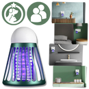 Lumière anti-moustiques