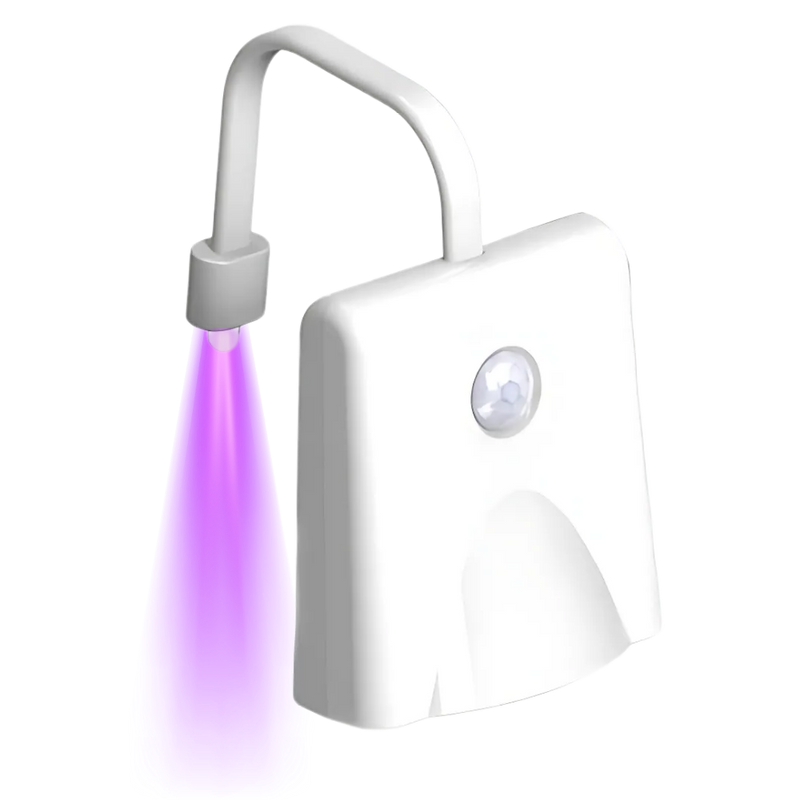 Lampe de toilette à détection de mouvement