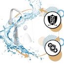 Lampe de toilette à détection de mouvement