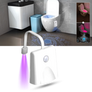 Lampe de toilette à détection de mouvement