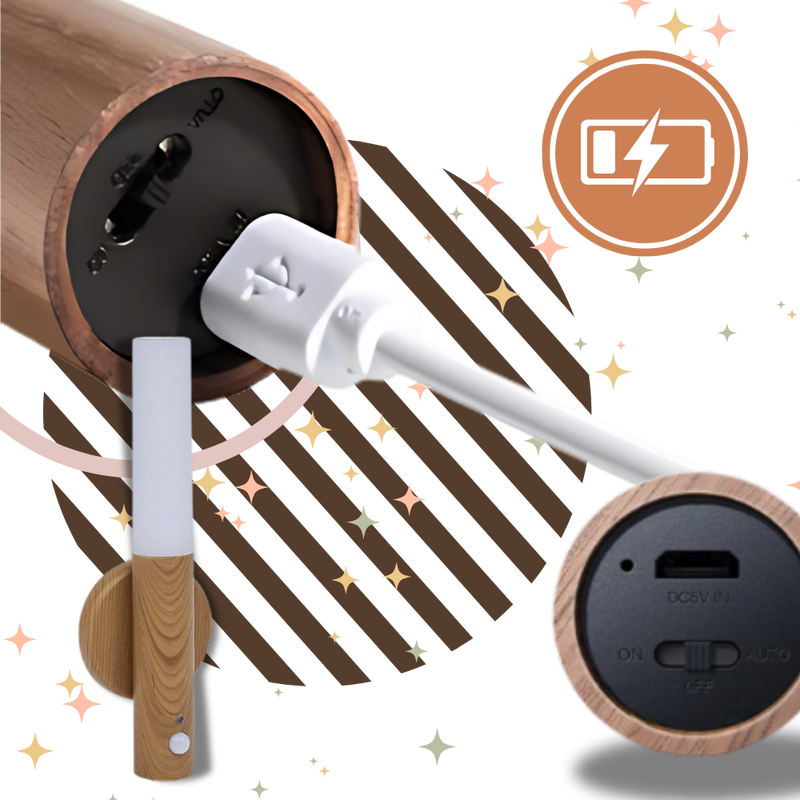 Lampe Torche Rechargeable à Détecteur de Mouvement