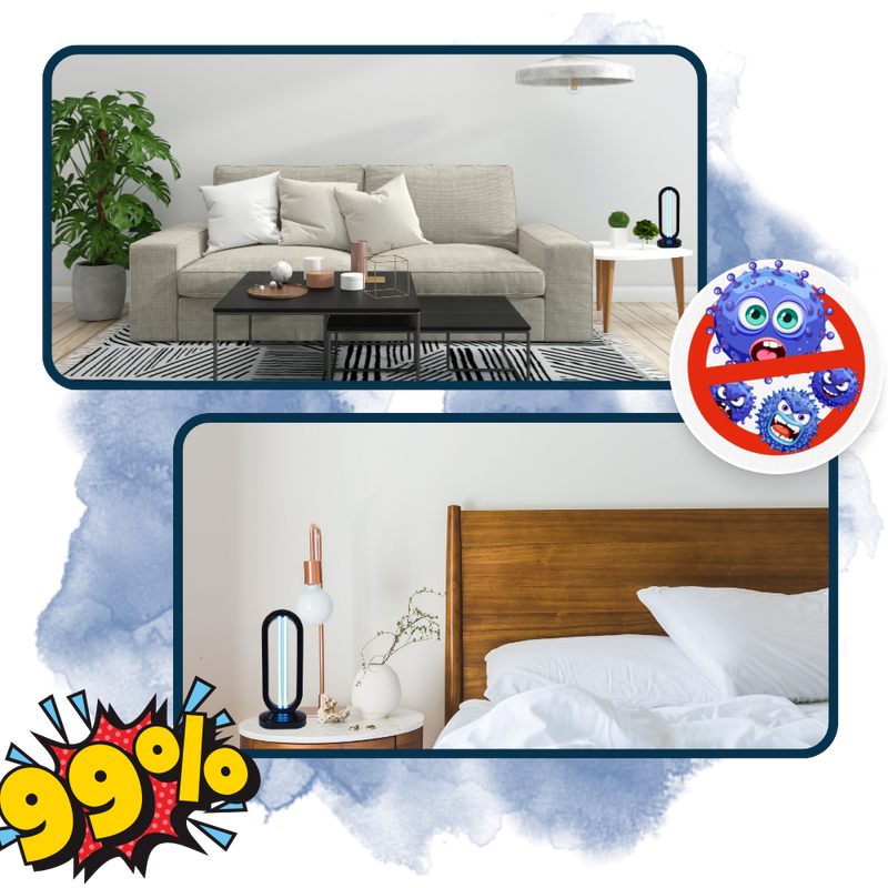 Ampoule désinfectante UV multi-surfaces