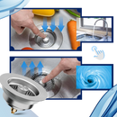 Crépine d'évier en acier inoxydable multifonctions