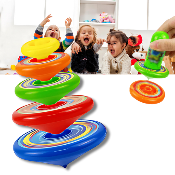 Jeu de toupie à plusieurs couches