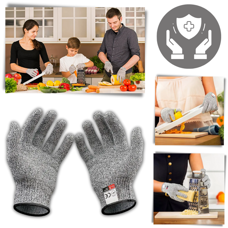 Gants multi-usages anti-coupures