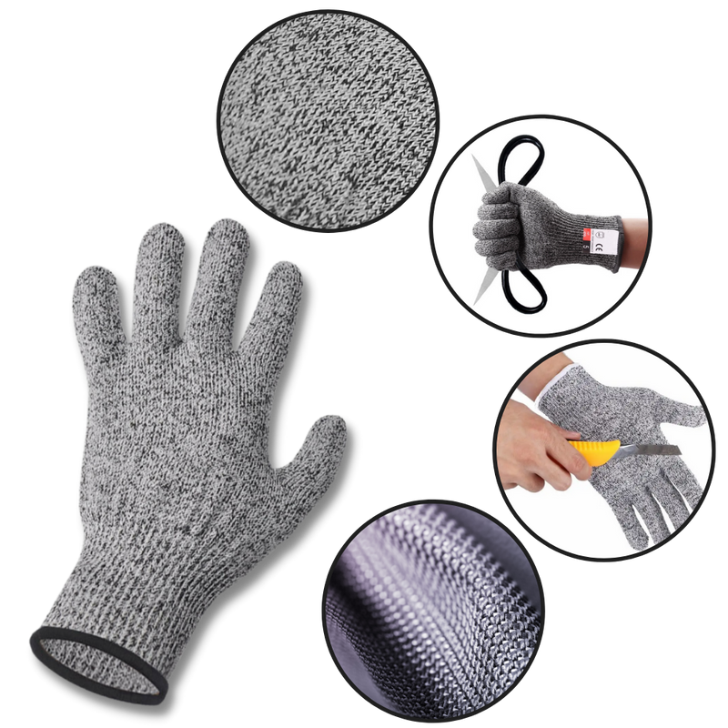 Gants multi-usages anti-coupures