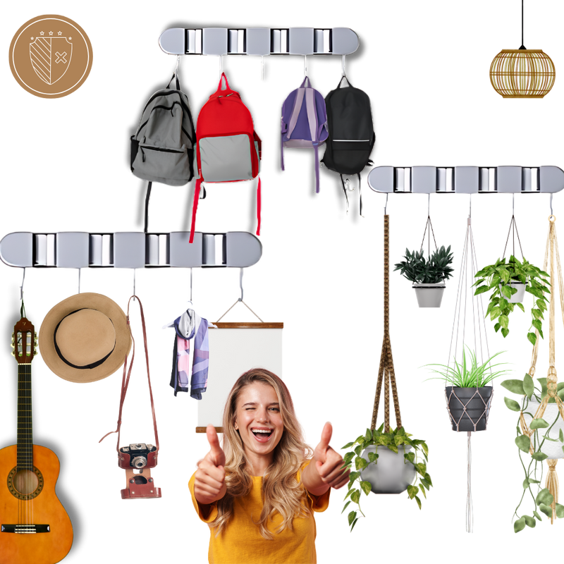 Porte-balai multifonctionnel