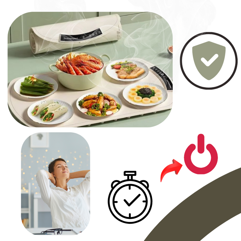 Plateau chauffant électrique multifonctionnel