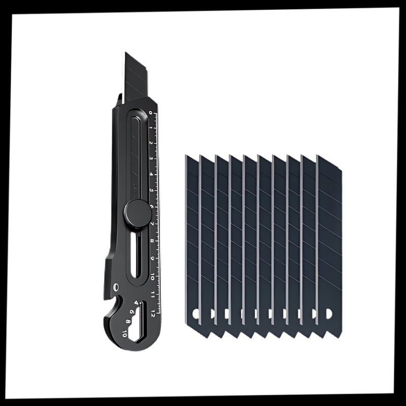 Cutter rétractable polyvalent