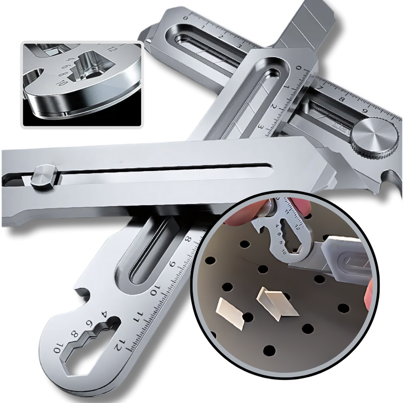 Cutter rétractable polyvalent