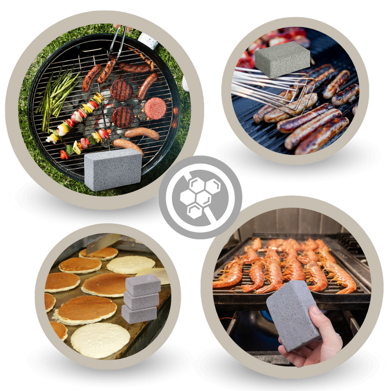 Pierre nettoyante pour grill multi-usages