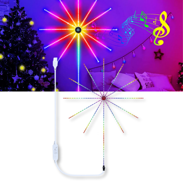 Bandes lumineuses LED avec synchronisation musicale