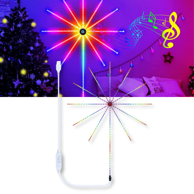 Bandes lumineuses LED avec synchronisation musicale