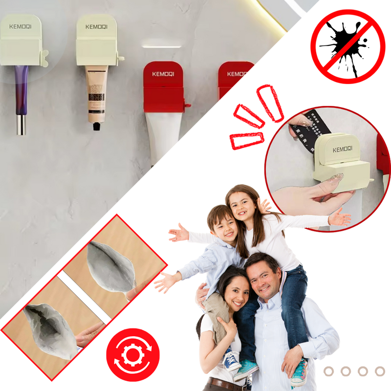 Presse-dentifrice anti-gaspillage