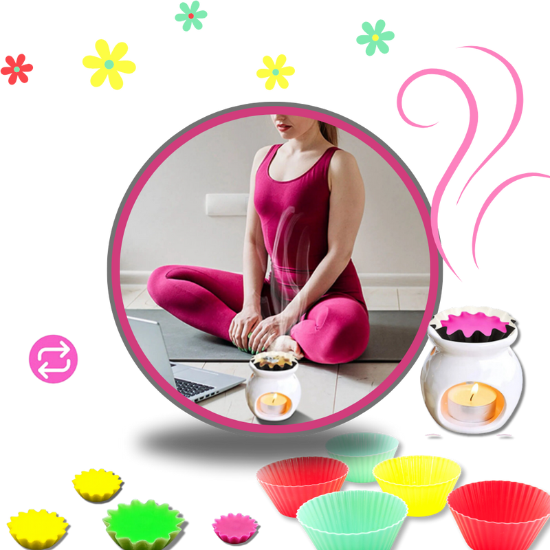 Moule à cire en silicone antiadhésif et résistant à la chaleur