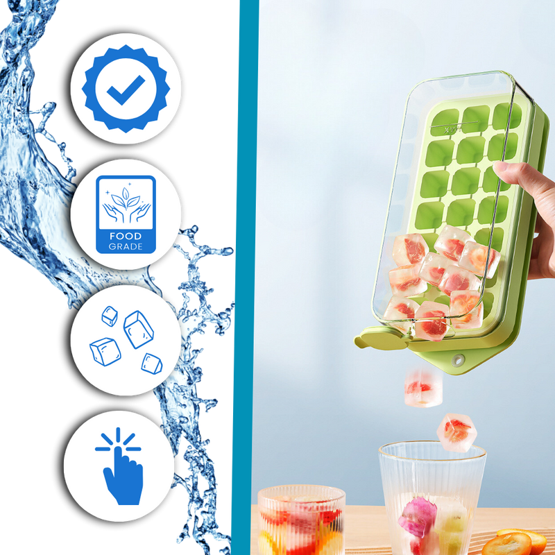 Bac à glaçons antiadhésif en silicone