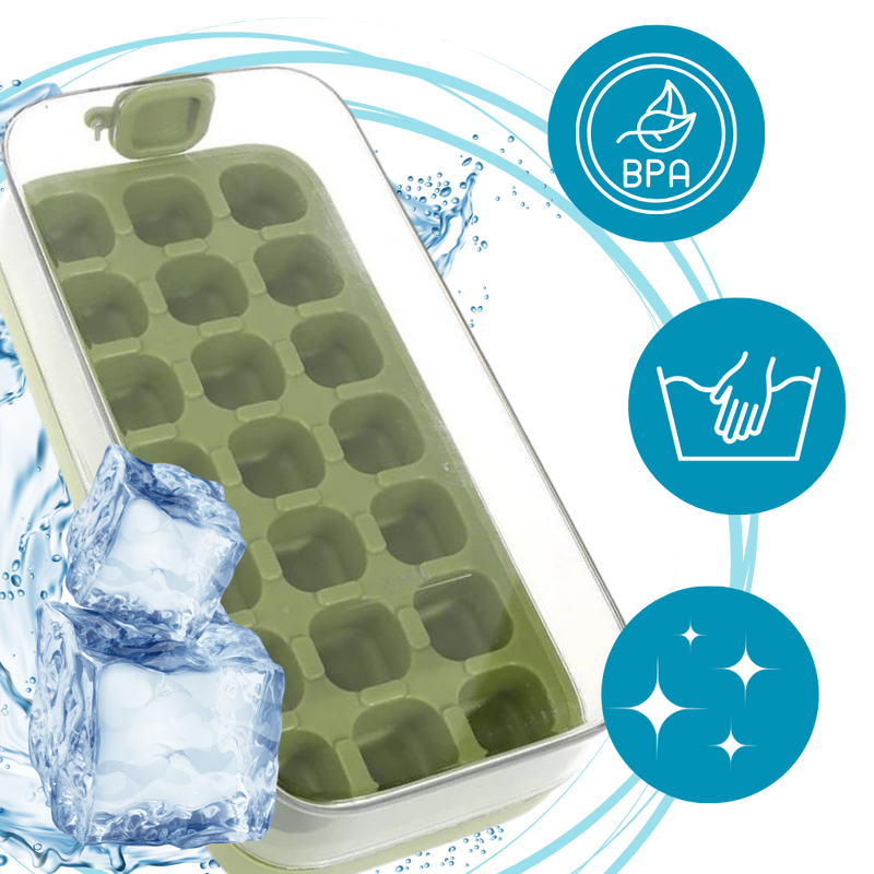 Bac à glaçons antiadhésif en silicone