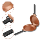 Poêle antiadhésive double face