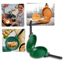 Poêle antiadhésive double face