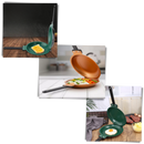 Poêle antiadhésive double face