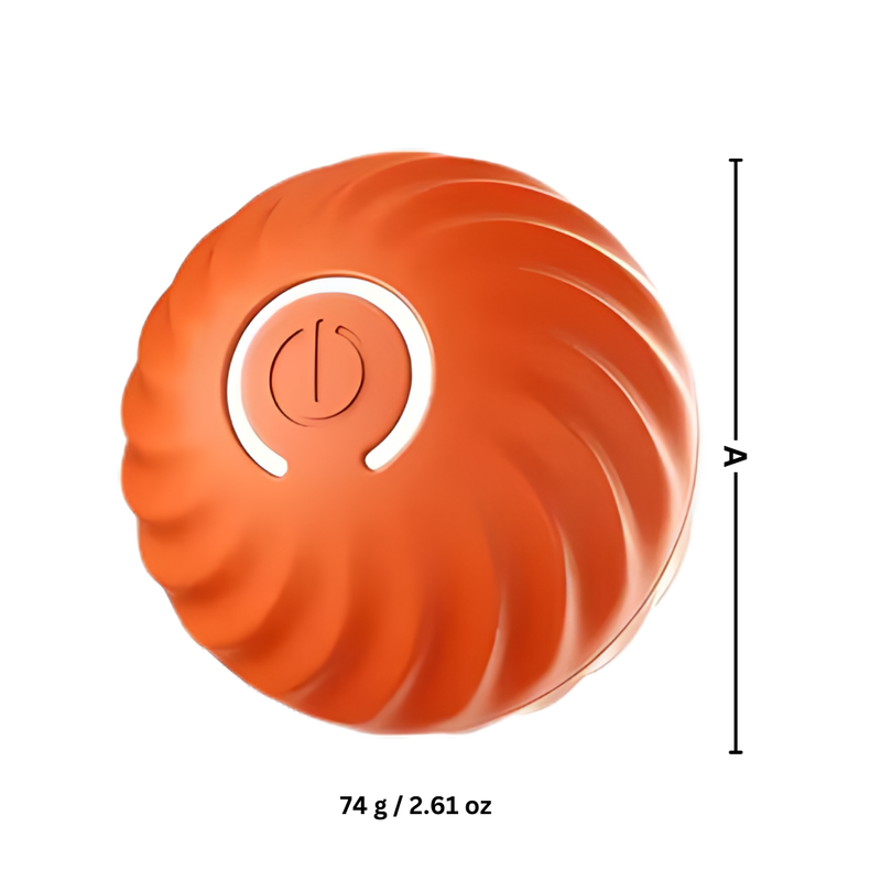 Balle pour chien avec évitement d'obstacles