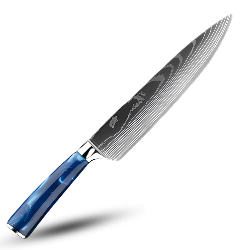 Couteaux japonais Bleu Atlantique