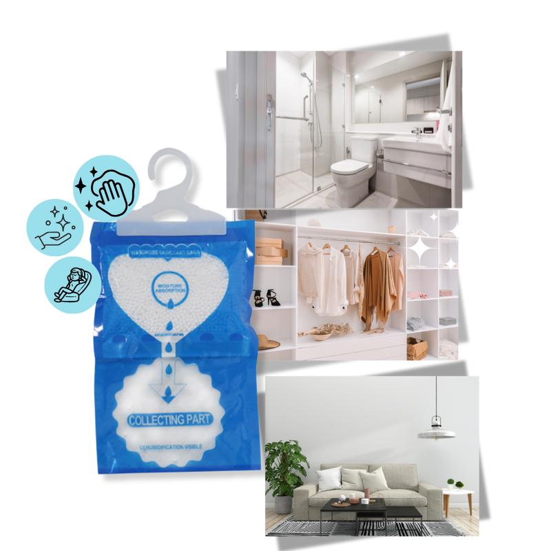 Sac absorbeur d'humidité anti-odeur