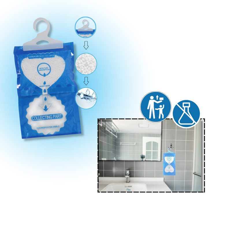 Sac absorbeur d'humidité anti-odeur