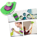 Set de rouleaux et éponge de peinture