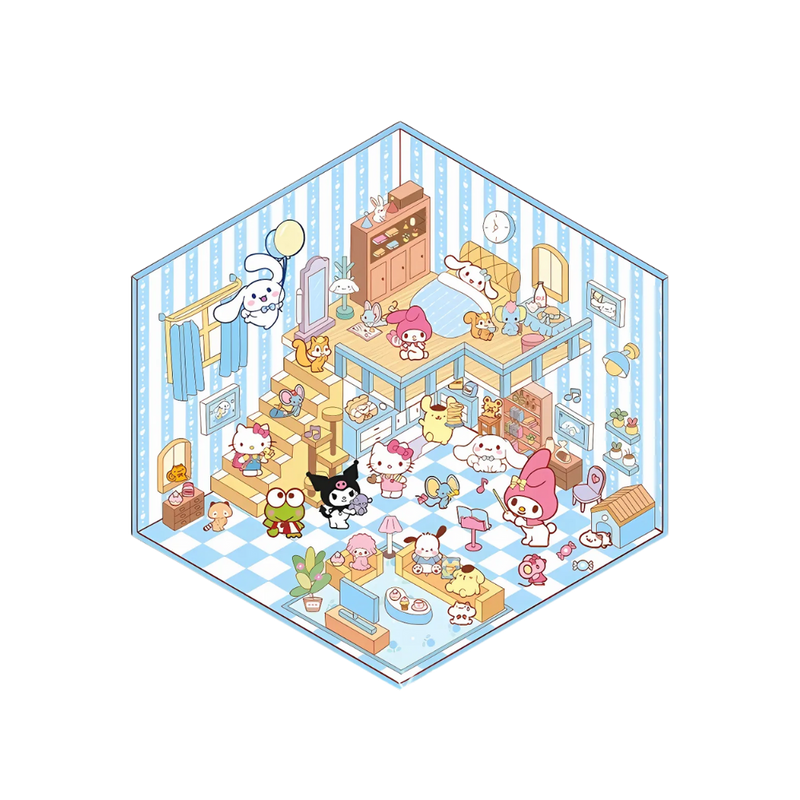 Autocollants Pastels de Mises en Scènes