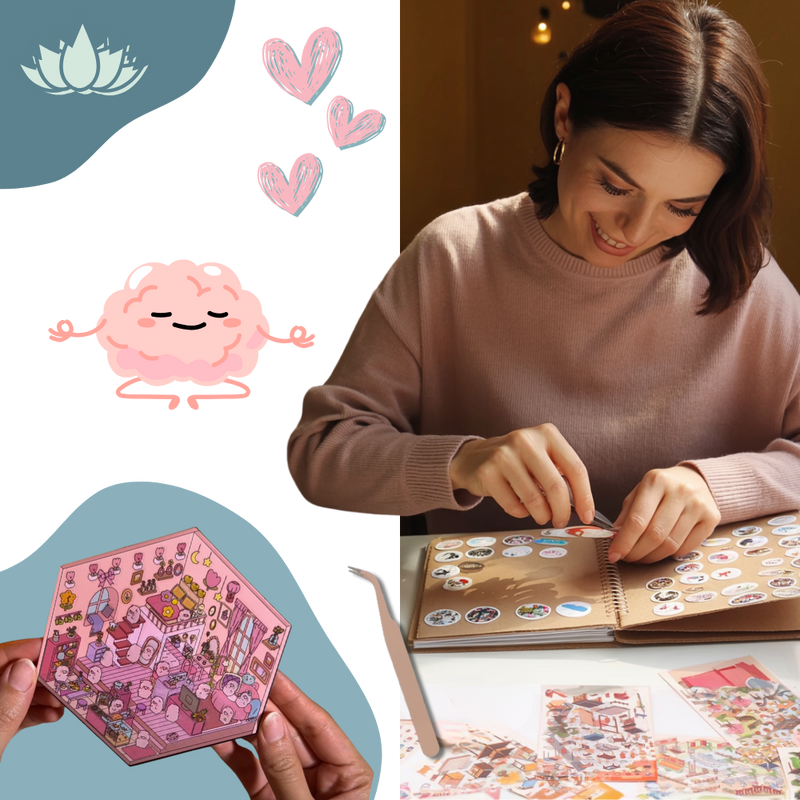 Autocollants Pastels de Mises en Scènes