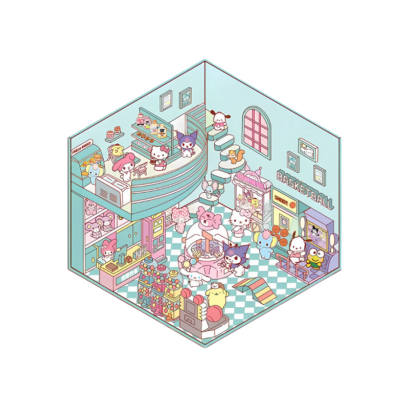 Autocollants Pastels de Mises en Scènes