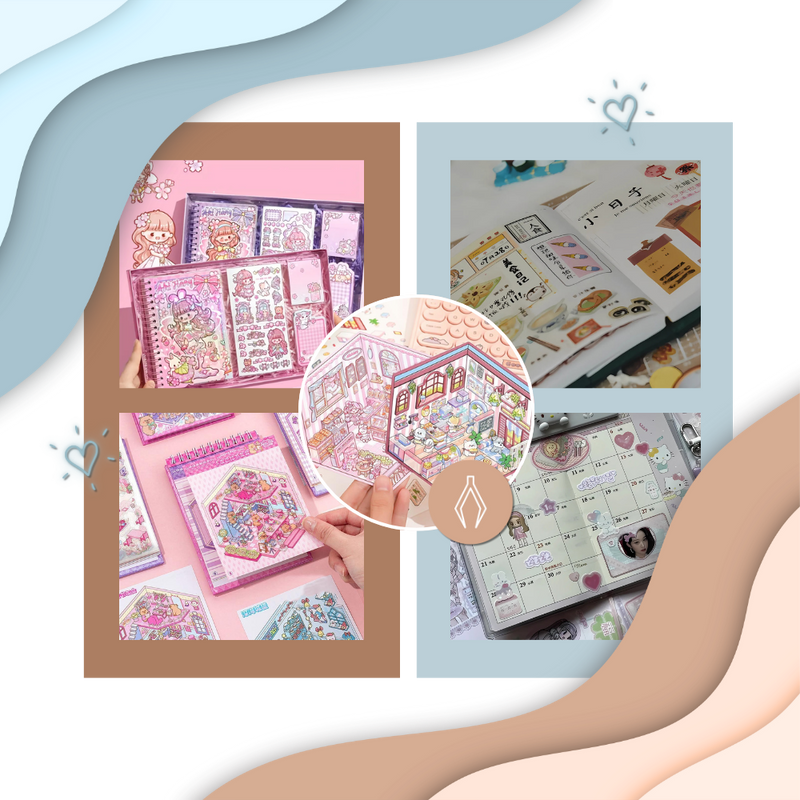 Autocollants Pastels de Mises en Scènes