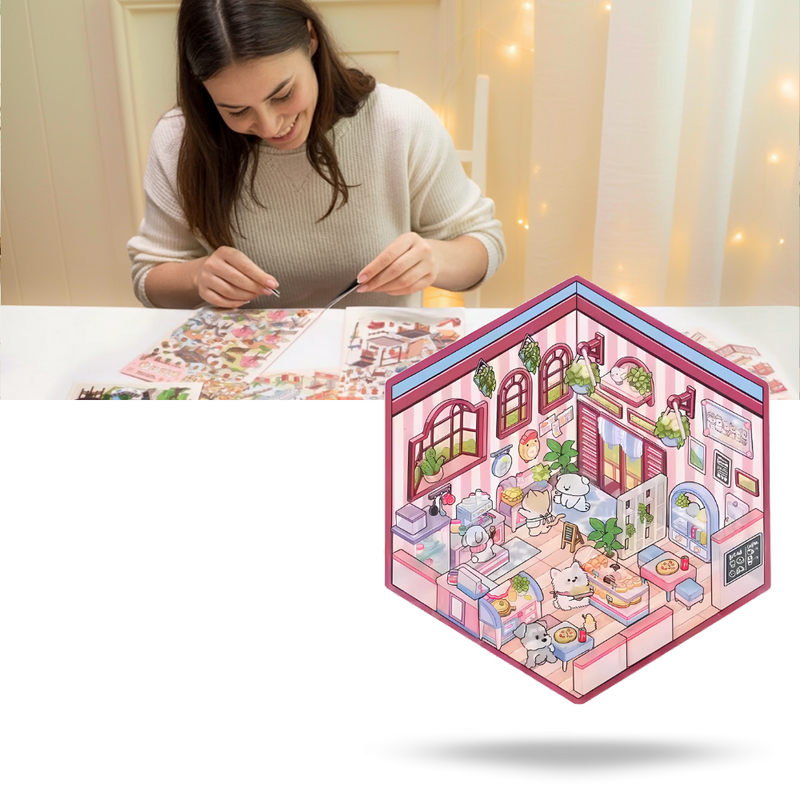 Autocollants Pastels de Mises en Scènes