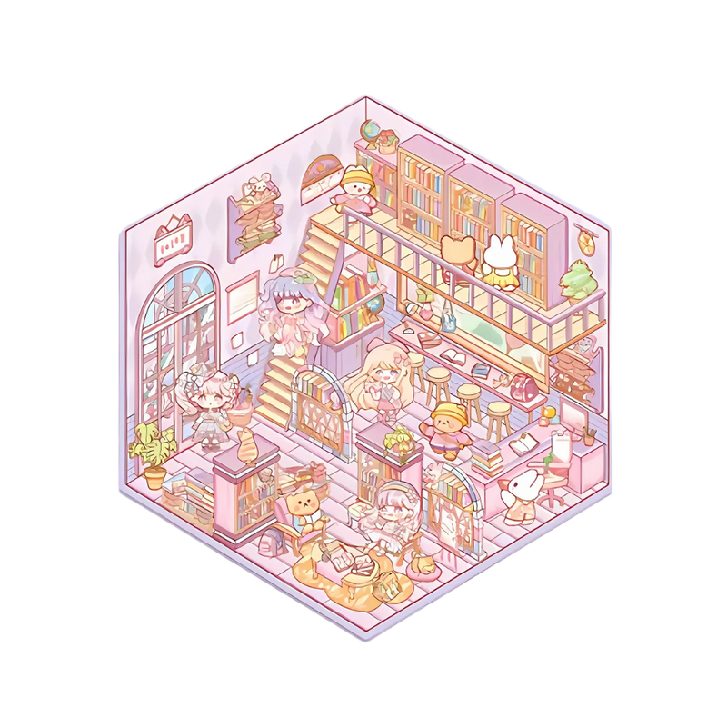 Autocollants Pastels de Mises en Scènes