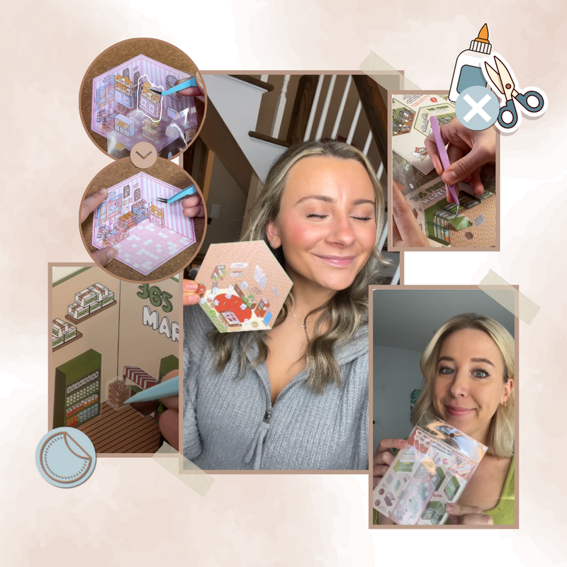 Autocollants Pastels de Mises en Scènes