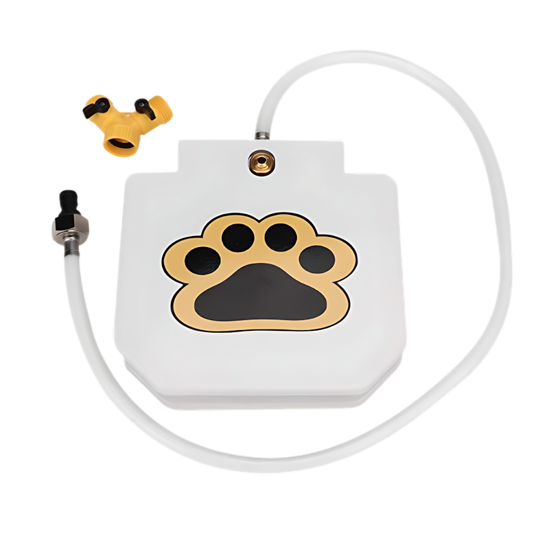 Fontaine à eau pour chien à activation par la patte