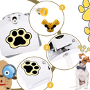 Fontaine à eau pour chien à activation par la patte