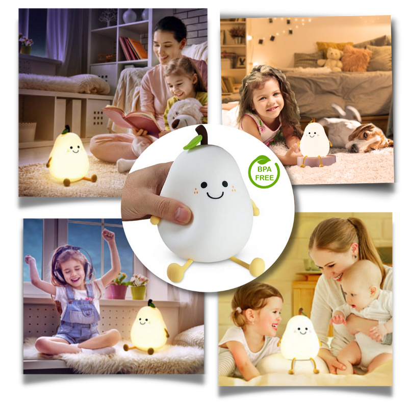 Lampe LED USB en forme de poire