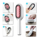 Brosse de toilettage avec réservoir d'eau