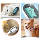 Brosse de toilettage avec réservoir d'eau