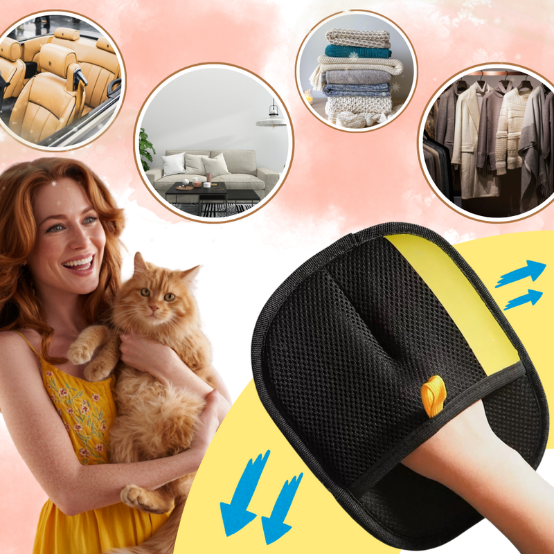 Gant anti-poils pour animaux