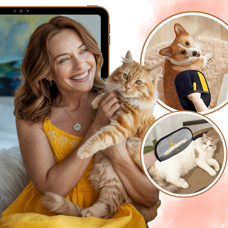 Gant anti-poils pour animaux