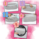 Sac à linge pour chaussures en polyester