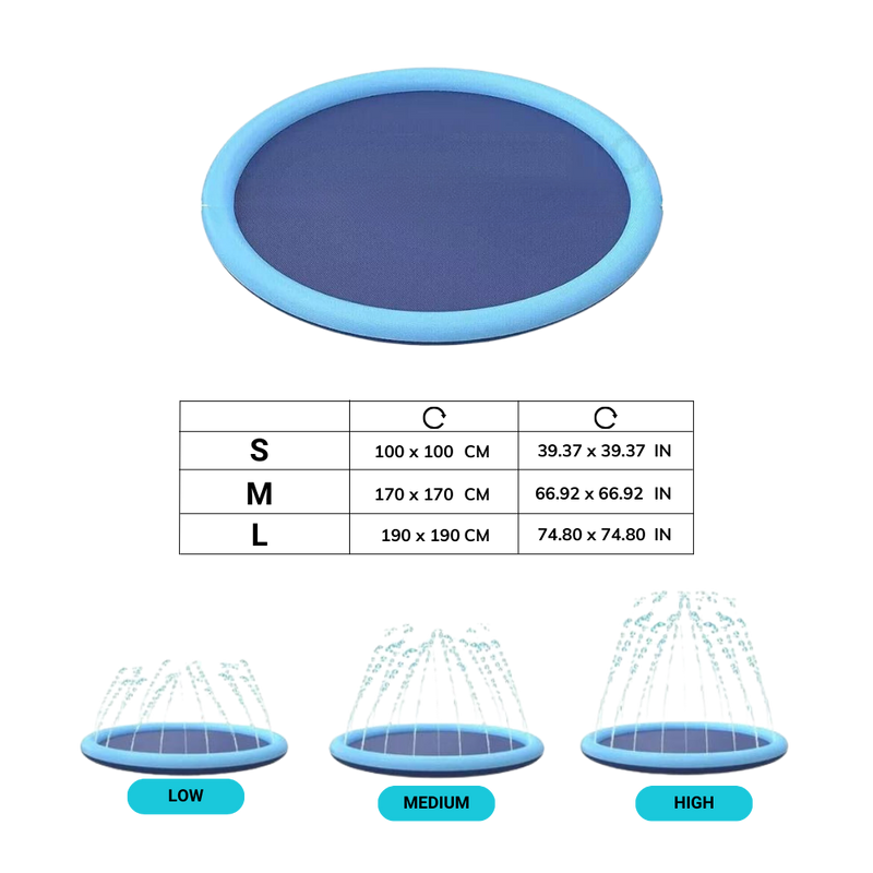 Pataugeoire portable pour chiens