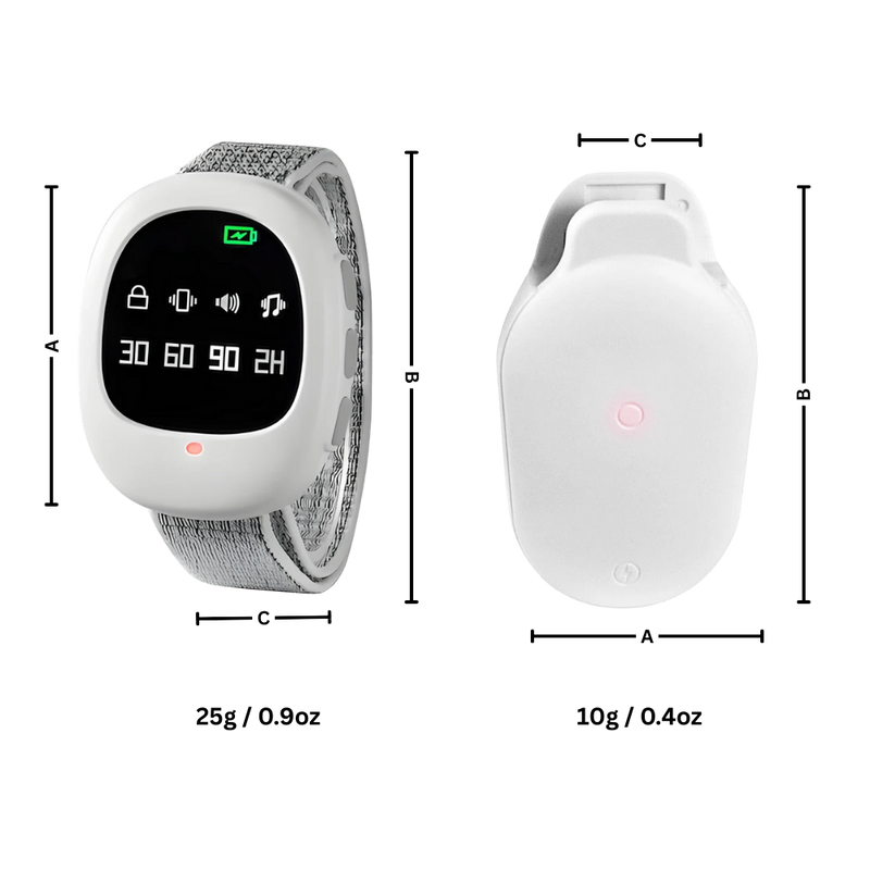 Montre alarme d'énurésie