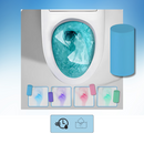 Bâton de nettoyage WC puissant anti-calcaire